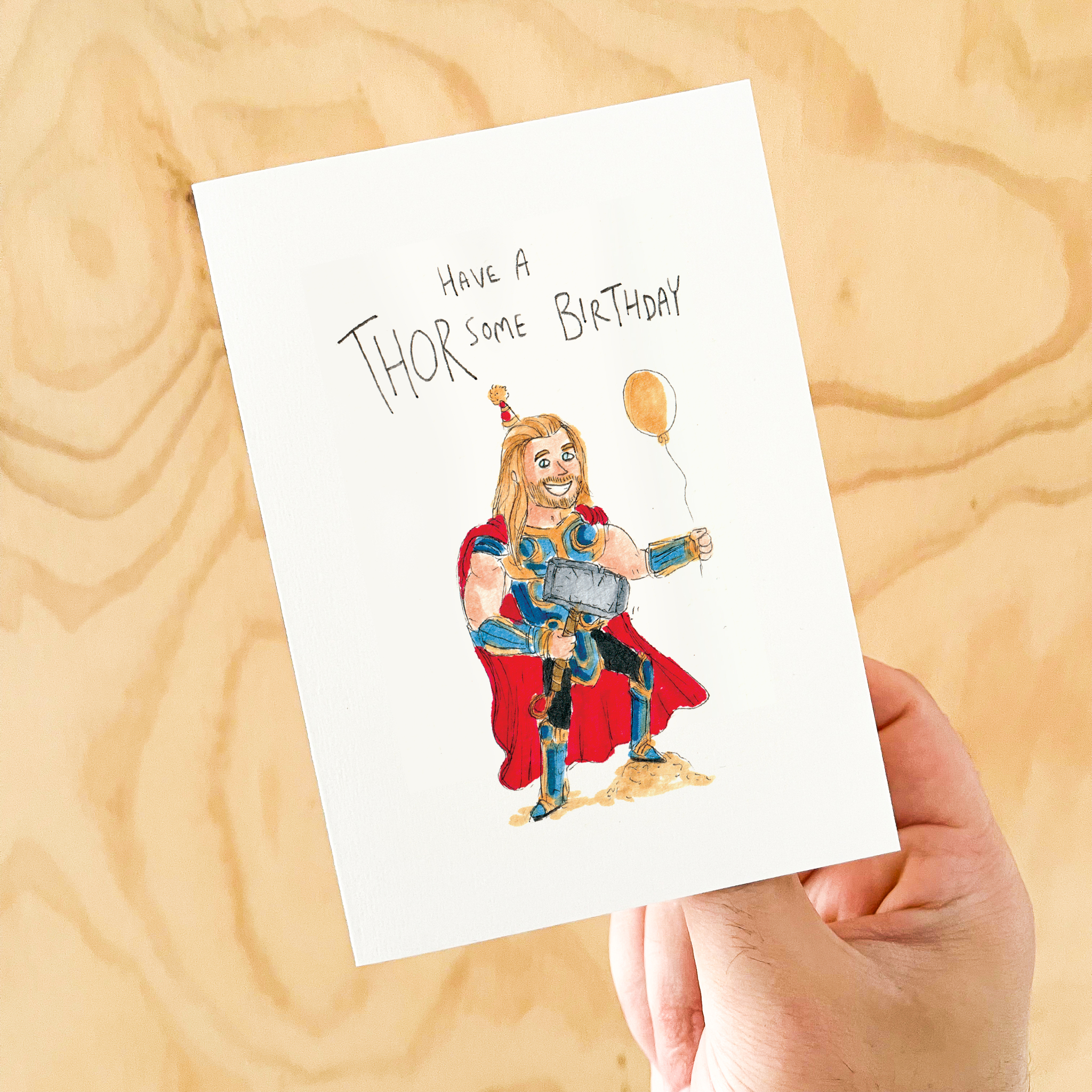 Well Drawn - Vendita all'ingrosso Biglietti di auguri - Ti auguro un compleanno torrido2