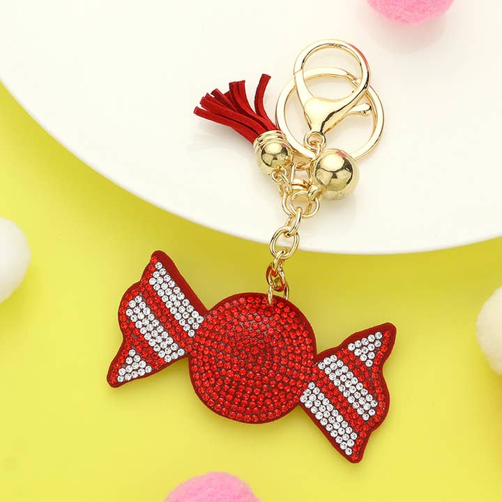 Bling Candy Tassel Keychain for wholesale by Sensibling Corp.