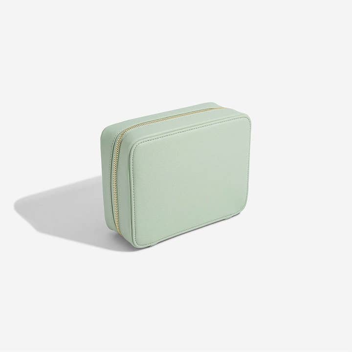 Stackers - Wholesale Pouch - Women's - Sage Green Cable Tidy Bag