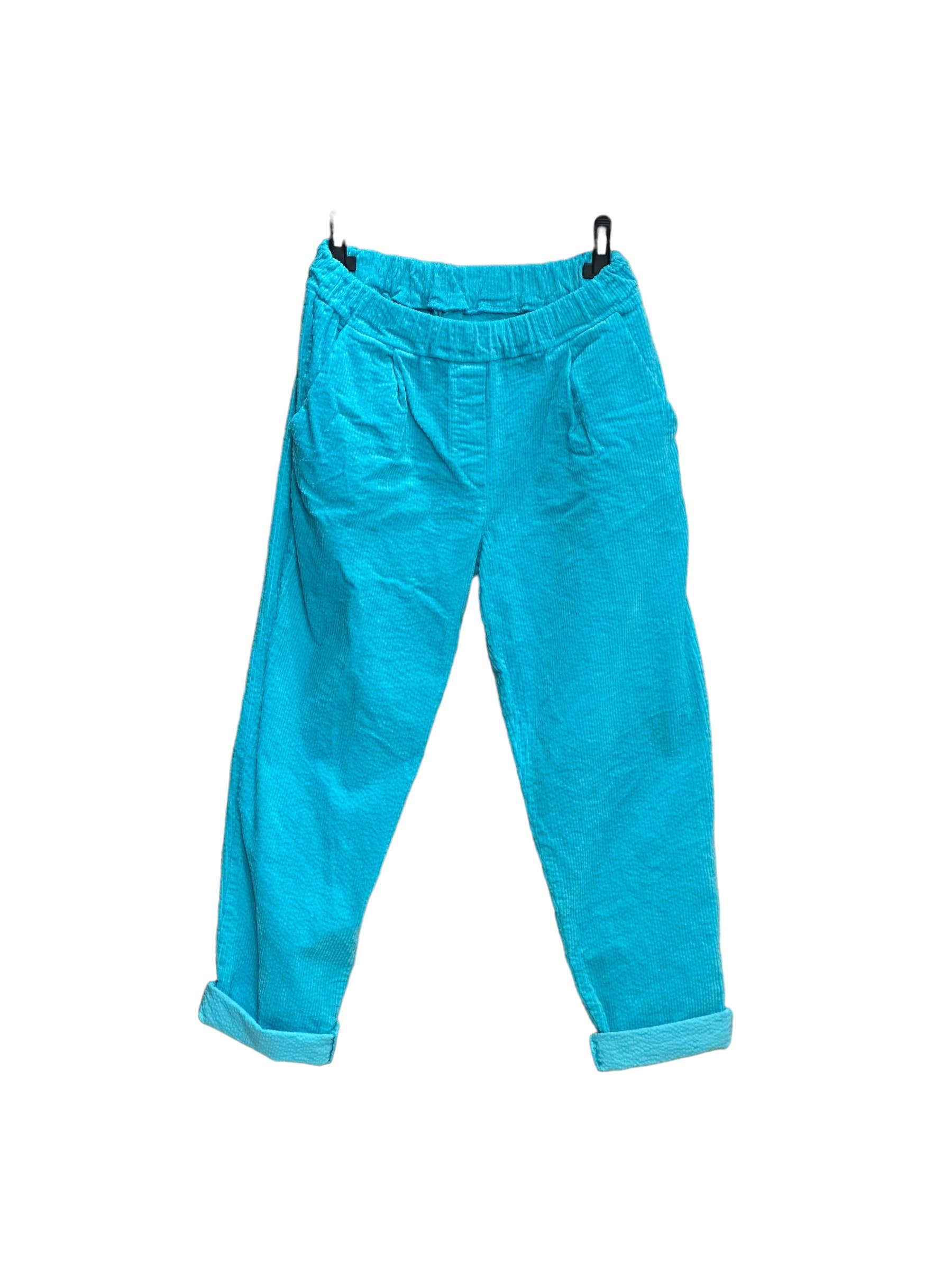 Moonsun – wholesale Byxor - Dam – #7360 ribbade sammetbyxor3