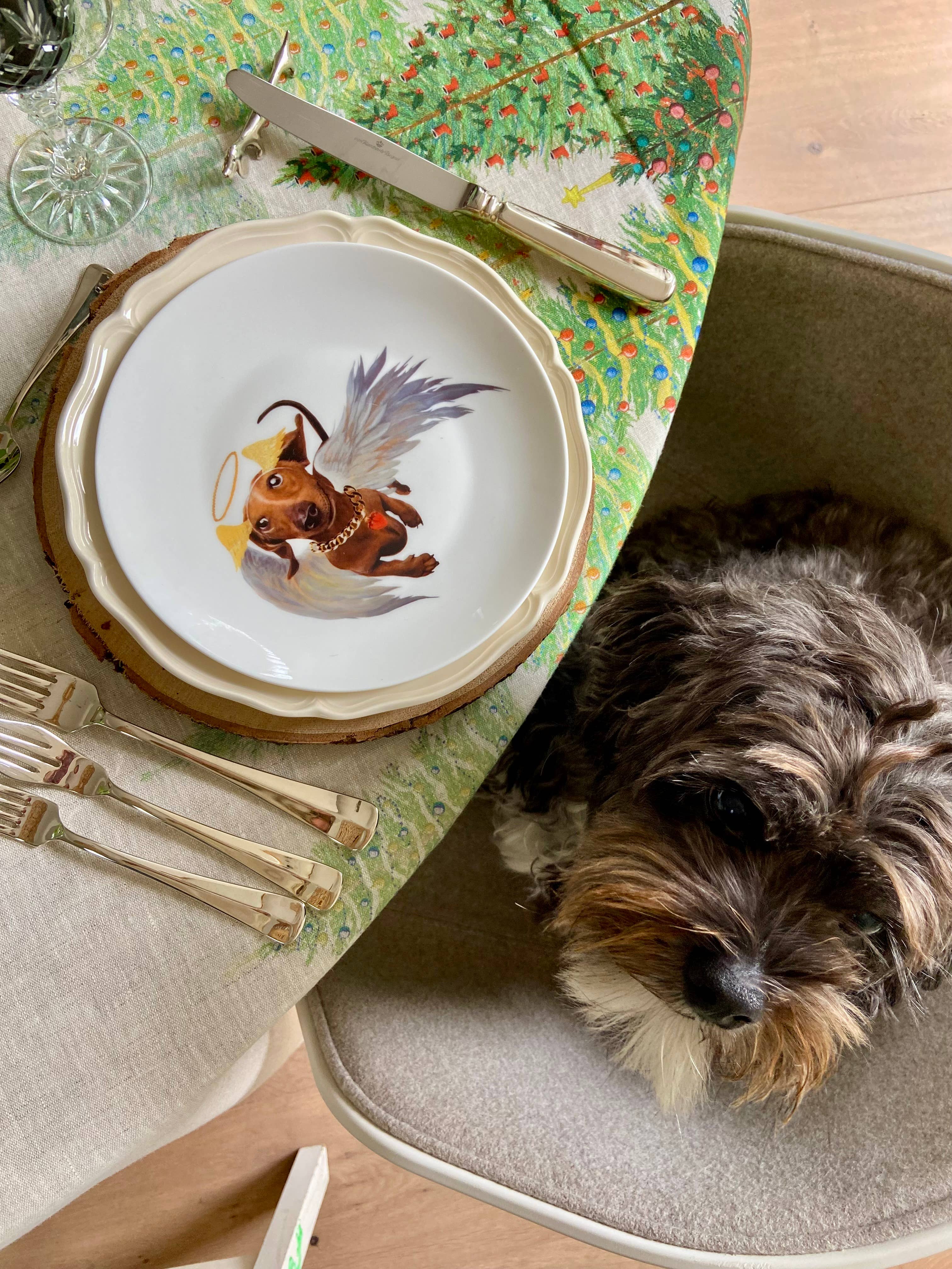 Bordy's – wholesale Tableware set – It's a wienerful Time - Set of 6 Breakfast Plates 22