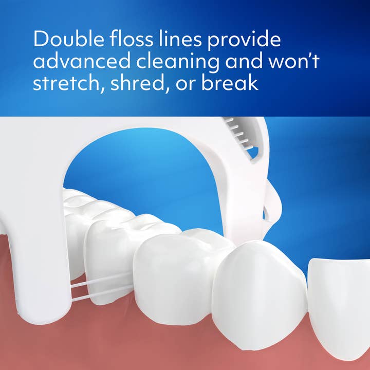 A Better Dental – wholesale Floss – A Better 3 in 1 Floss Pick Brush 30pc White