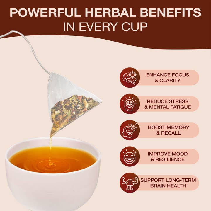 herbl - Wholesale Health/detox tea - Brain Boost Mushroom Tea2
