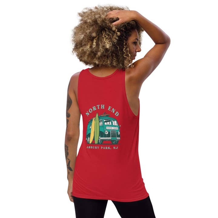 North End Asbury (IYKYK) Unisex Tank Top for wholesale by Local Summer Collective Surf Shop