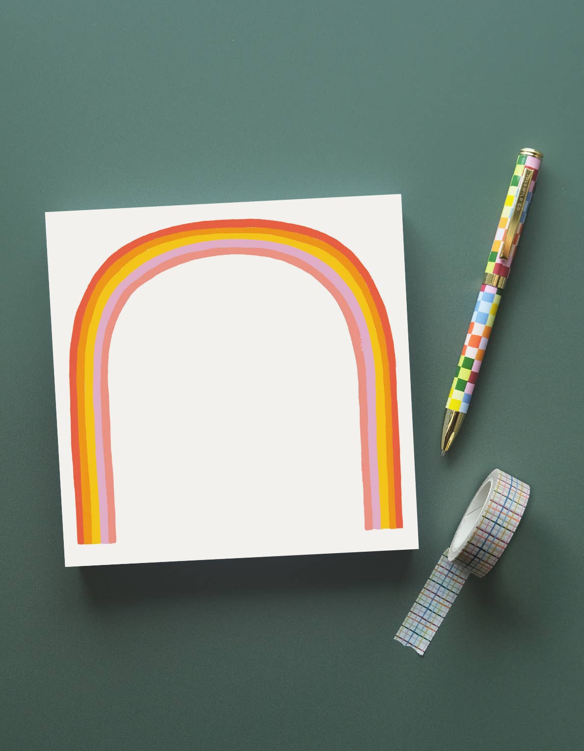 Idlewild Co. - Wholesale Notepad - Rainbow 200-Sheet Jumbo Desk Pad1