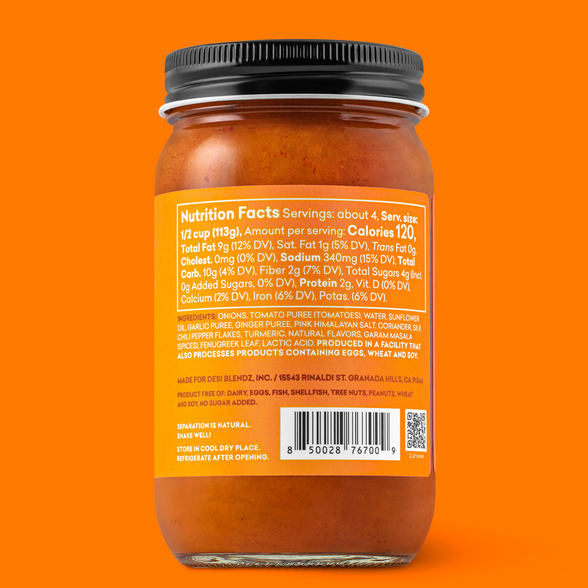 Guju - Vendita all'ingrosso Salse - Tikka Masala | Salsa piccante indiana Guju5