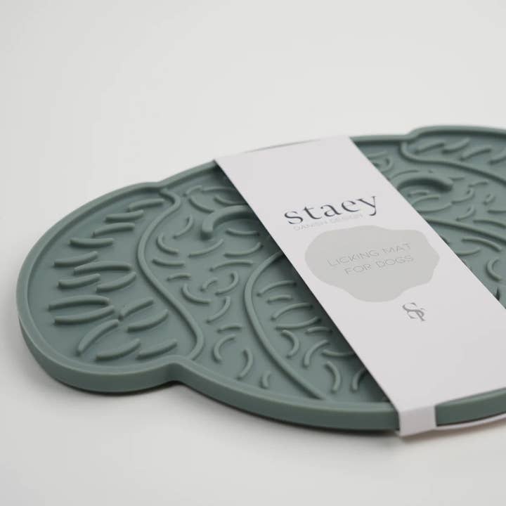 Staey - Wholesale Pet food mat – Dog - Licking Mat | Moss Green2