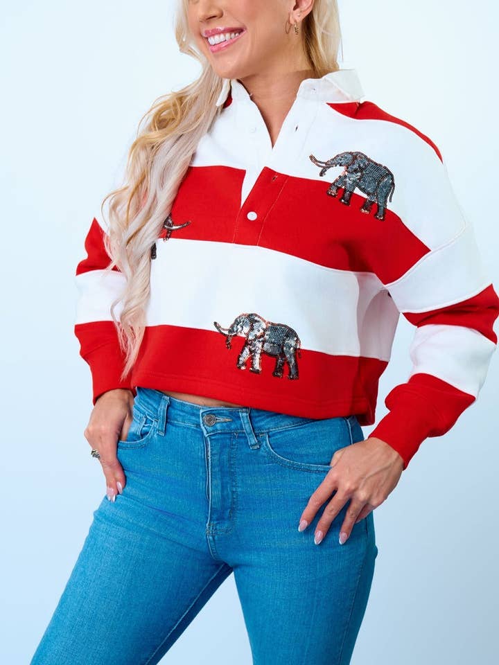 Polo Elephant Rugby por atacado de Sparkle City