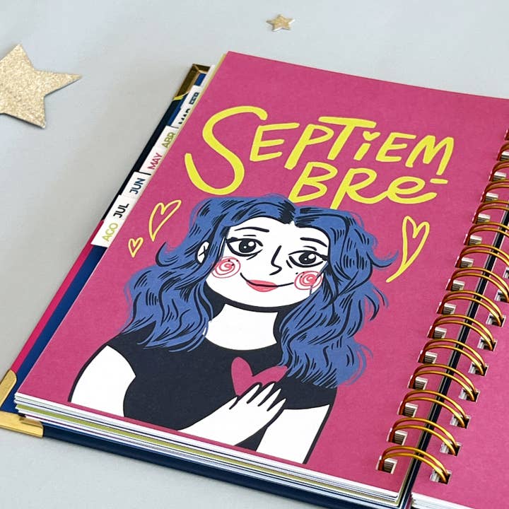 Pedrita Parker - Wholesale Planner - 2026 Agenda Week View - Shine Bright13