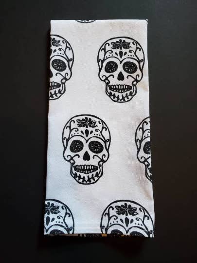 Skull Kökshandduk för wholesale av Maple Moon Designs