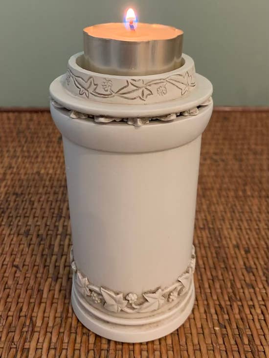 Rosette Jar Tea Light Holder (set of 4) for wholesale by Ibis and Orchid Design