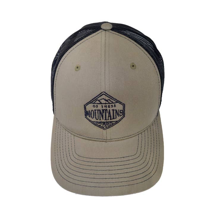 Av dessa berg jag Richardson Snap-Back w/Logo I Loden och svart för wholesale av Of These Mountains