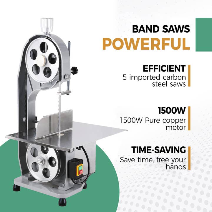 Heynemo - Wholesale Kitchen Tool/Gadget - 1500W Electric Bone Saw Machine with 5 Saw Blades
