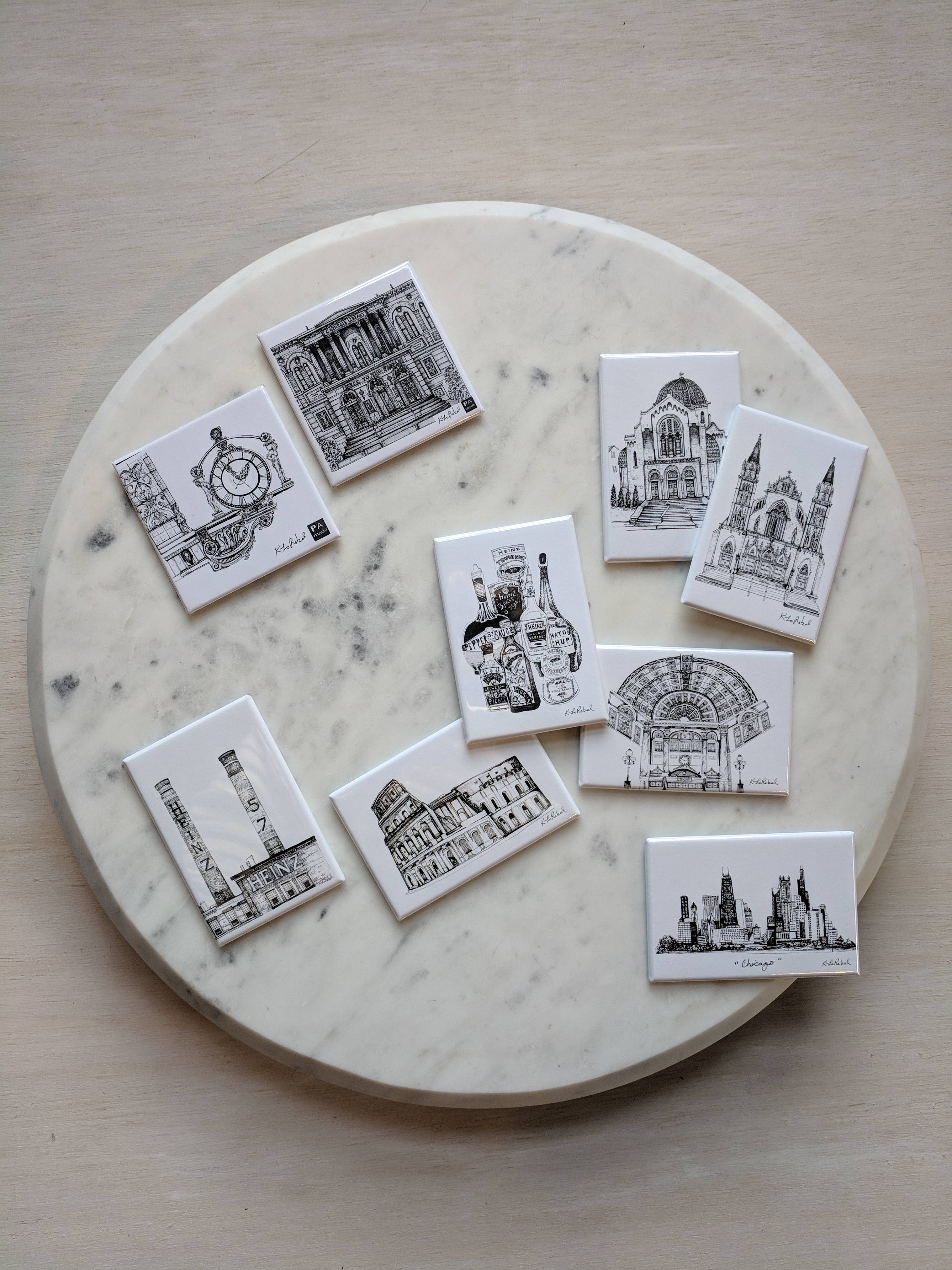 KLoRebel Art Co. - Wholesale Magnet - Monongahela Overlook - Magnet1