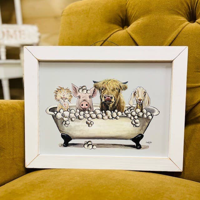 JanMichaels Art & Home - Wholesale Wall Sign - LK130 Tubby Time1