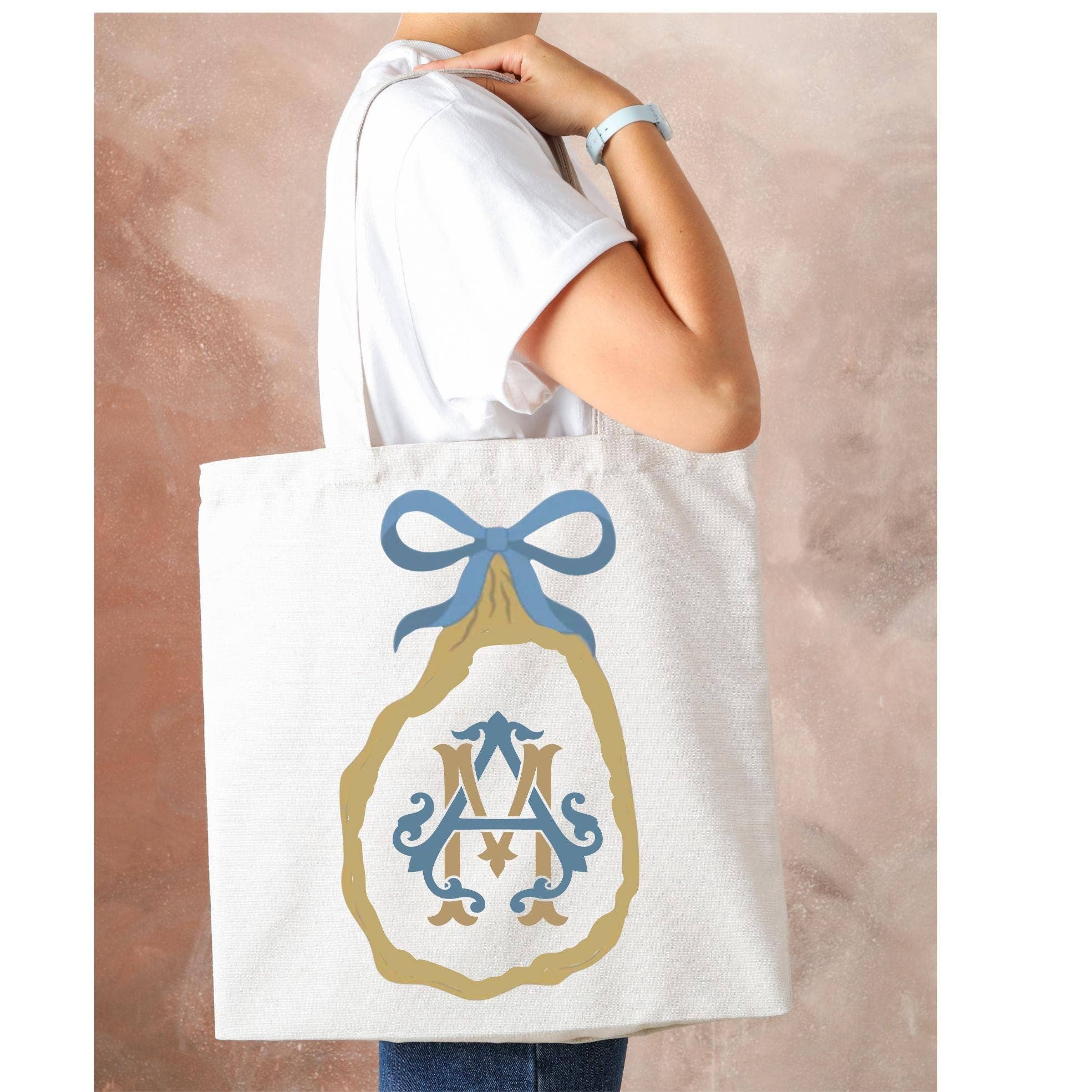 Cottage & Club - Wholesale Tea Towel - Coastal Oyster Tote Bag0