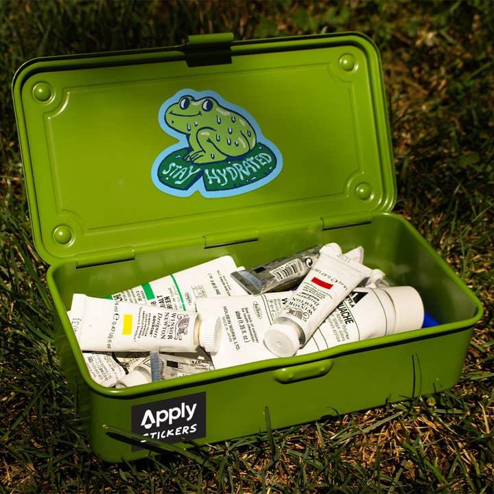 Apply Stickers - Wholesale Sticker - Stay Hydrated By Apply - Die-Cut Sticker