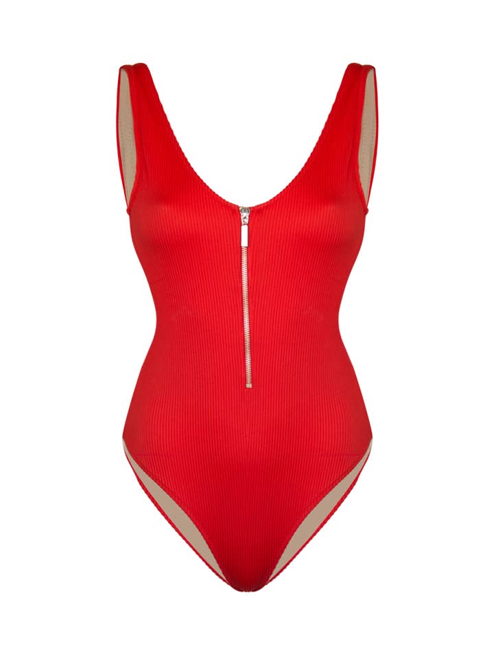 MAILLOT DE BAIN ZIPPÉ MYRA pour la vente par Movom Swimwear