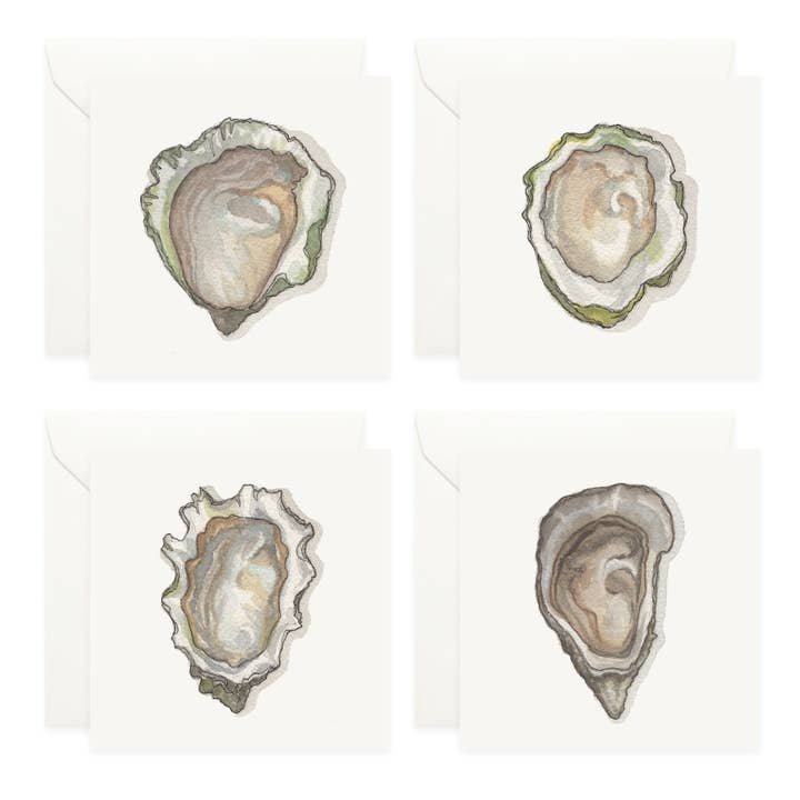 Yeesan Loh - Wholesale Stationery/Notecard Set - Mini Cards Set / Oysters3