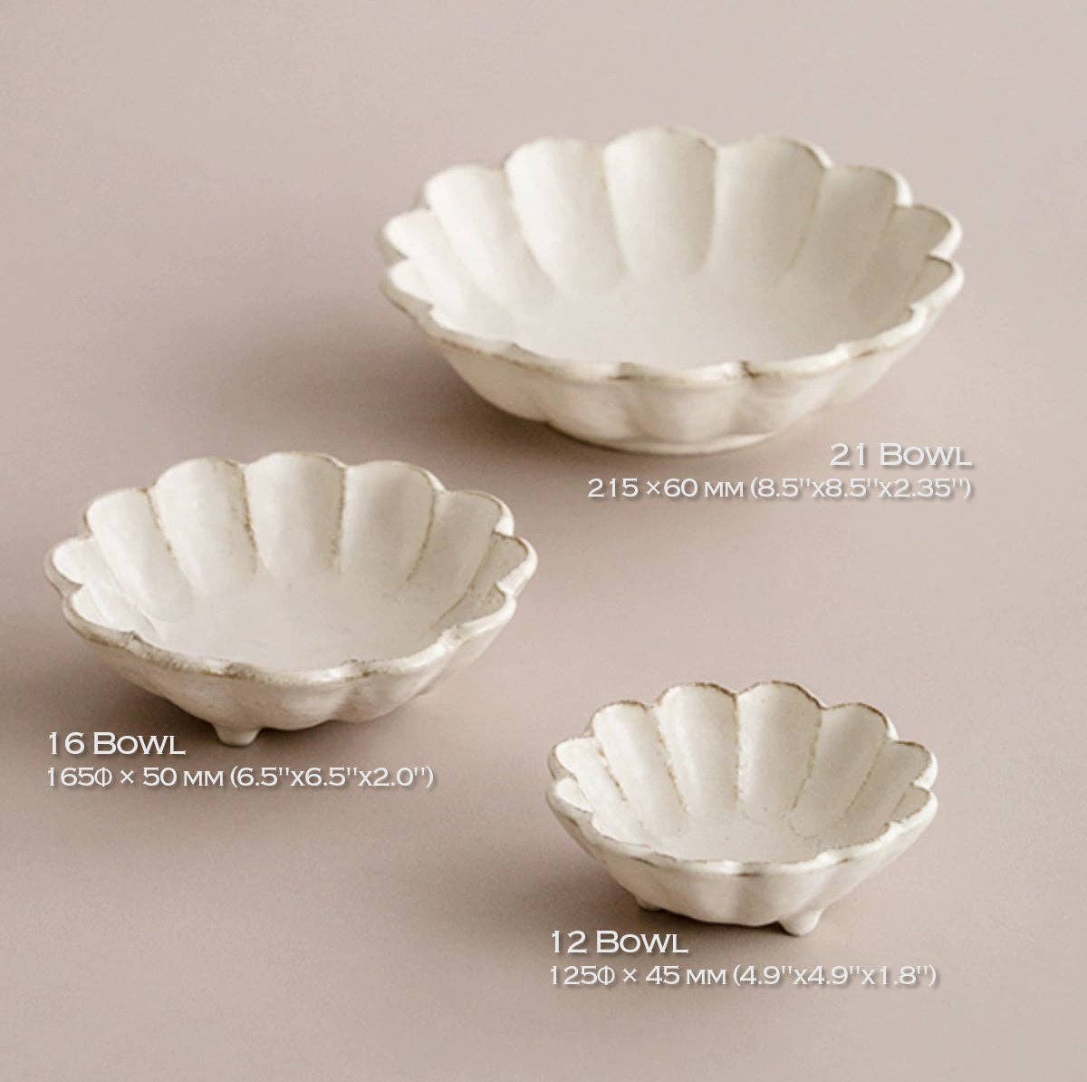 U PLUS INC - Wholesale Bowl - RINKA BOWL BY KANEKO KOHYO White Rinka Bowl Plate29