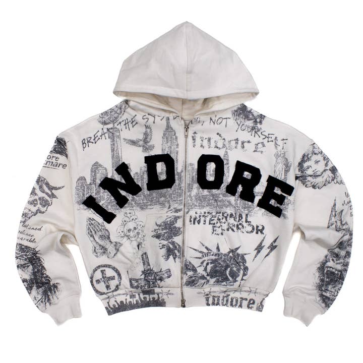 CASSER LE SYSTÈME ZIP UP - BLANC pour la vente par INDORECOLLECTION