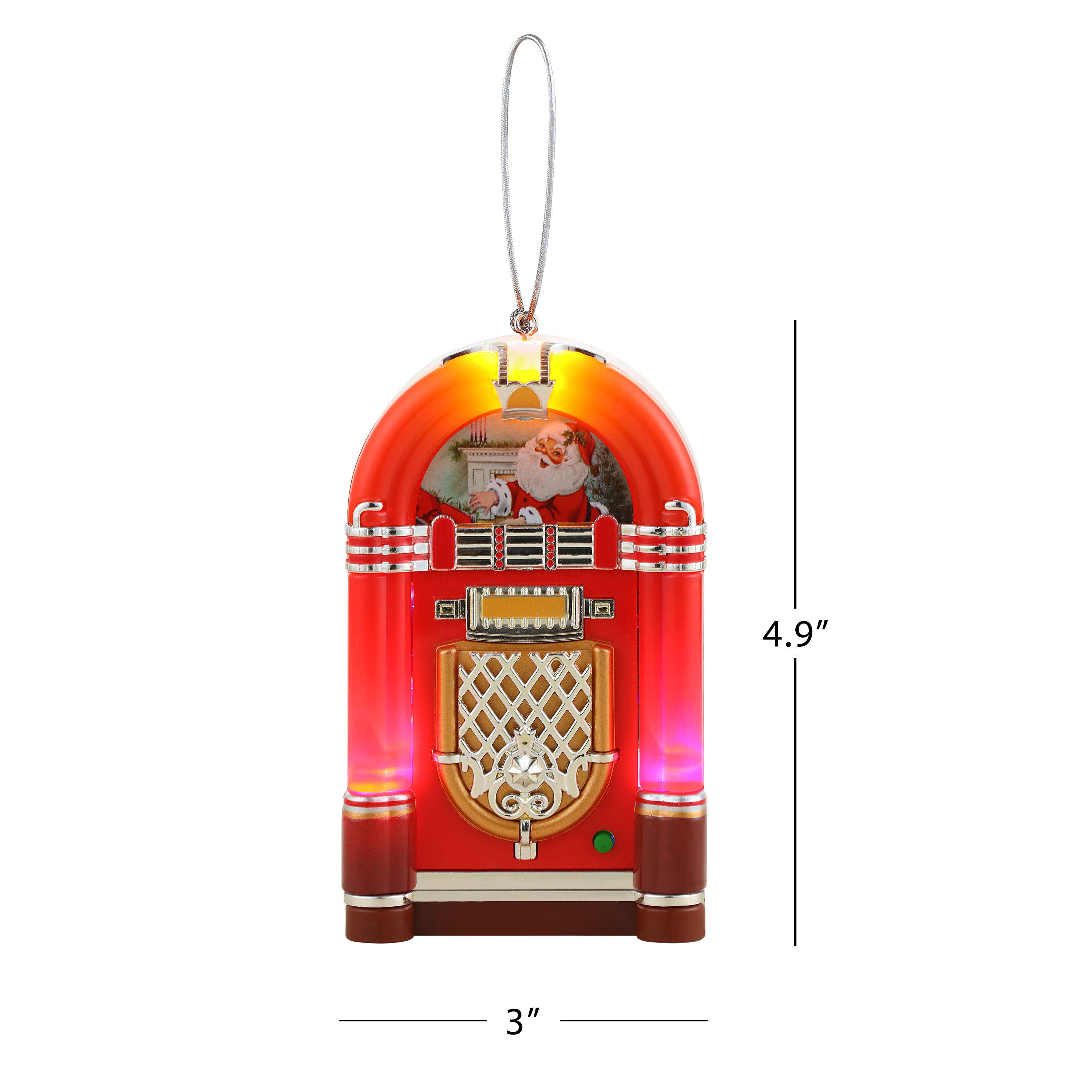 Mr. Christmas - Wholesale Ornament - Musical Vintage Jukebox Ornament Assortment2