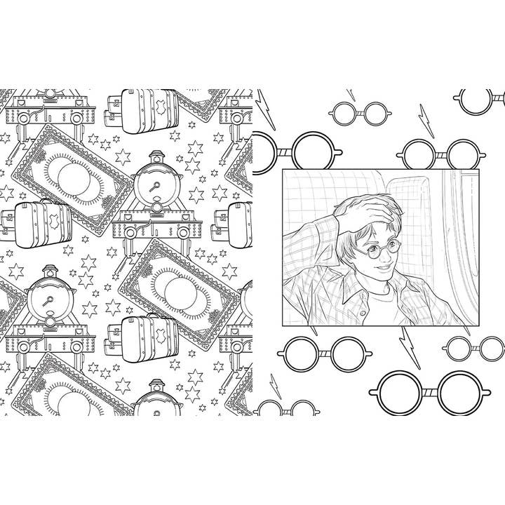 Insight Editions - Wholesale Coloring Book - Adult - Harry Potter: Gryffindor House Pride: The Official Coloring Book