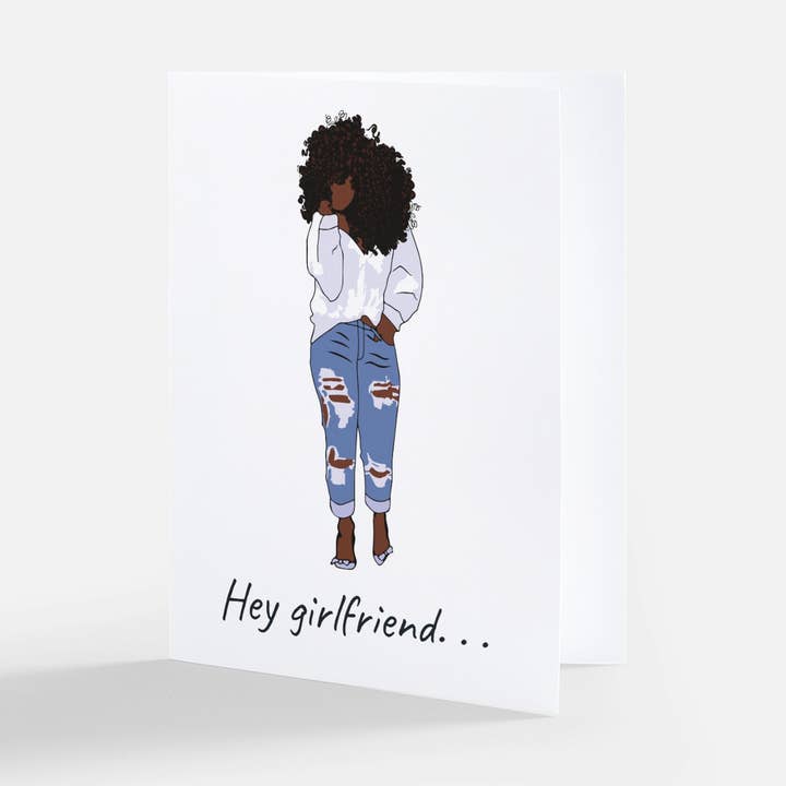 Girlfriend Card for wholesale by Kai Bitt & Co.
