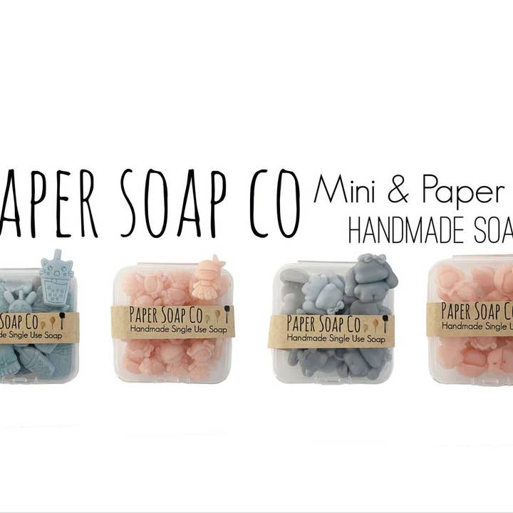 Paper Soap Co – sabonete sólido por atacado – Llama - Barra de sabão - lata de 1 onça5