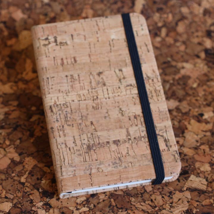 Jelinek Cork Group - Wholesale Notebook - Cork cover notebook - A6 travel/pocket size