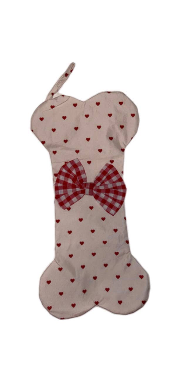 Granny B's Holiday Depot – wholesale Holiday Stocking – Dog Bone Stocking2