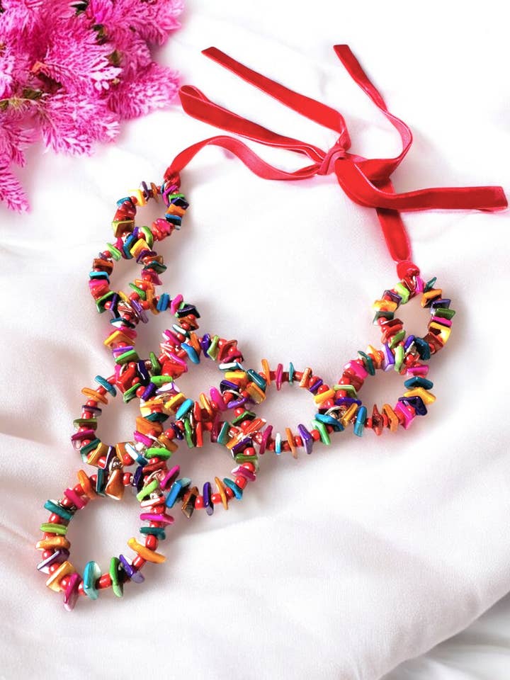 Joy Collection Statement verstelbare halsketting, cadeau voor dames voor wholesale door Silver Bombon