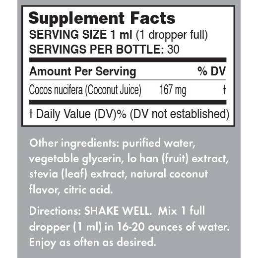 Pure Inventions - Wholesale Flavored/Infused Water (Non-Carbonated) - Coconut Water - 30 servings