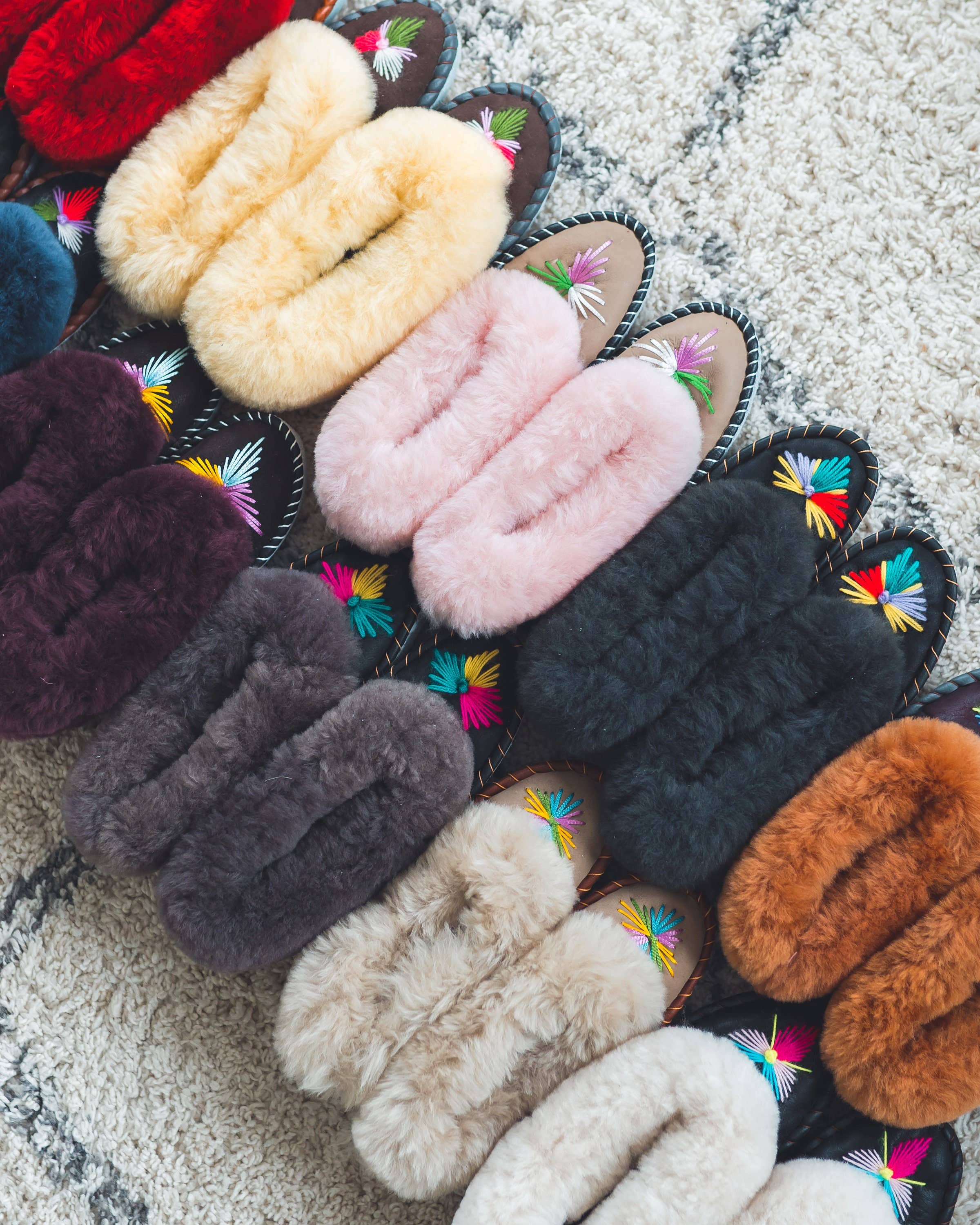 Sheepers SP .Z O.O. - Wholesale Slippers - Women's - Lucky Dip – Full Sheepskin Slippers By Sheepers6
