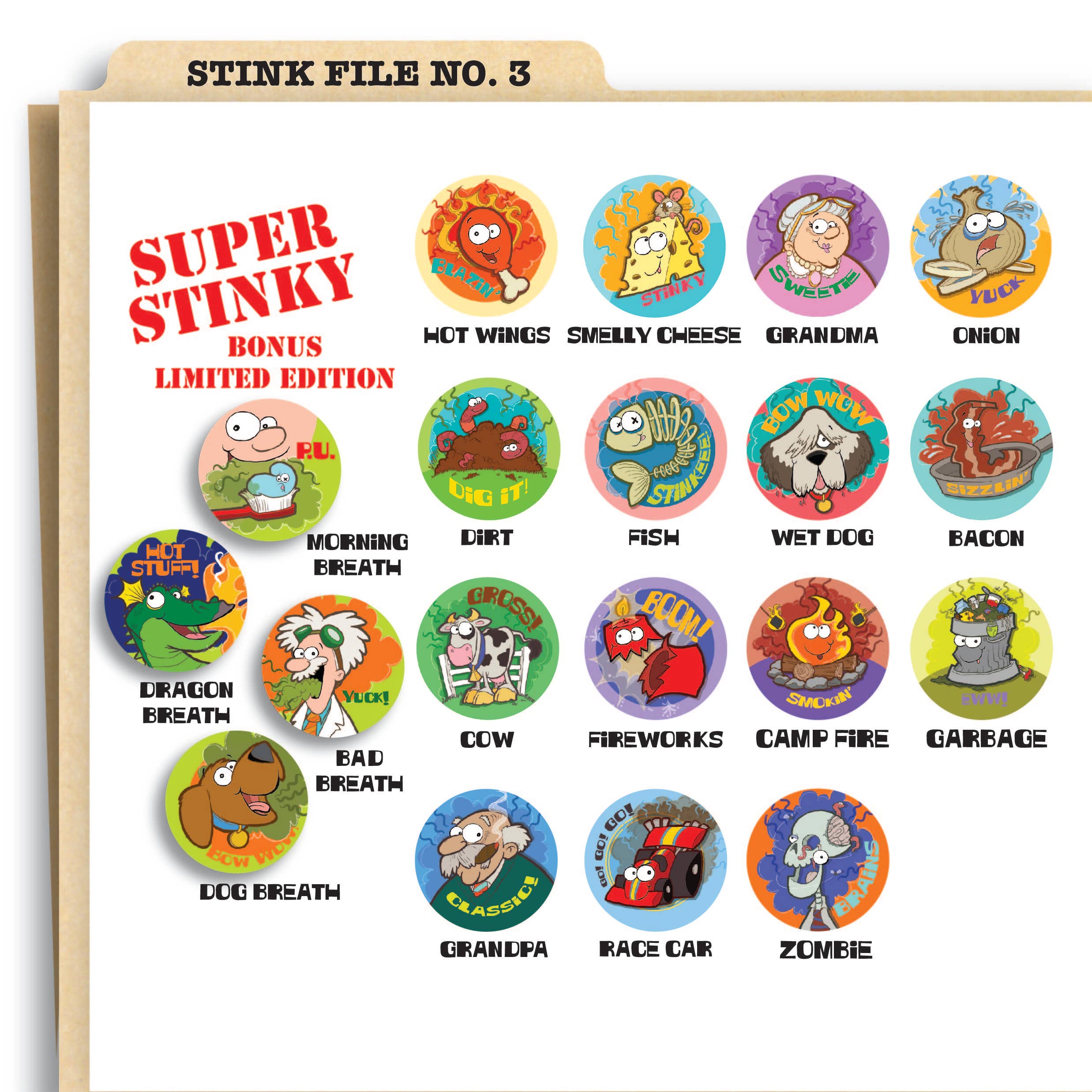 JFL Enterprises - Wholesale Sticker - Kids & Baby - Grandma Scratch-N Sniff Sticker1