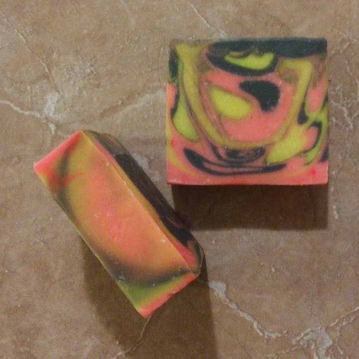 Orange and Chili Pepper for wholesale by Rum Creek Soap Company