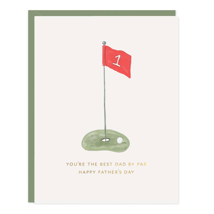 Ramona & Ruth - Wholesale Father's Day Card - Golf Dad Card