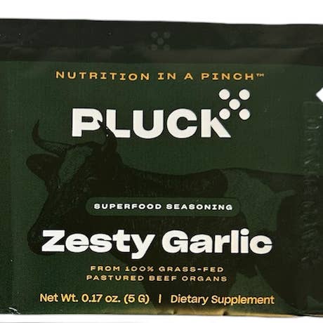 Pluck - Wholesale Dried Spice Mix - Zesty Garlic Travel Pack Wholesale1