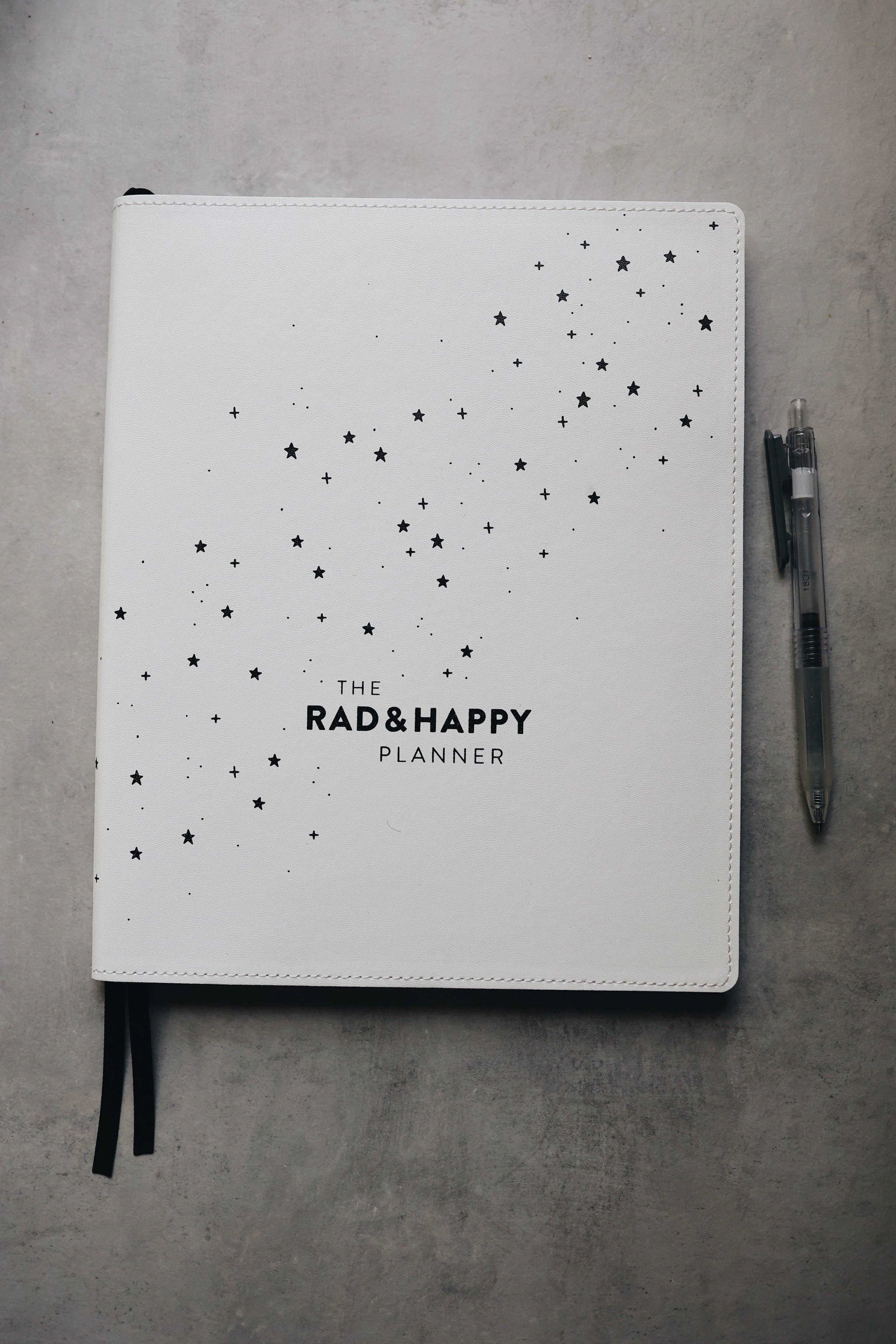 Rad & Happy - Wholesale Planner - 8x10 Undated Planner - Stars Edition15