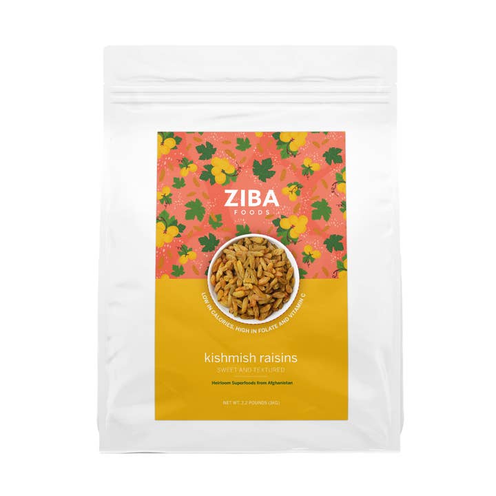 Kishmish Raisins Bulk, Vegan 1kg for wholesale by Ziba Foods