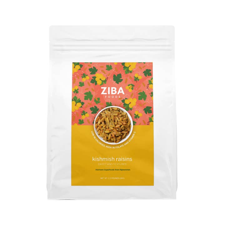 Kishmish Raisins Bulk, Vegan 1kg for wholesale by Ziba Foods