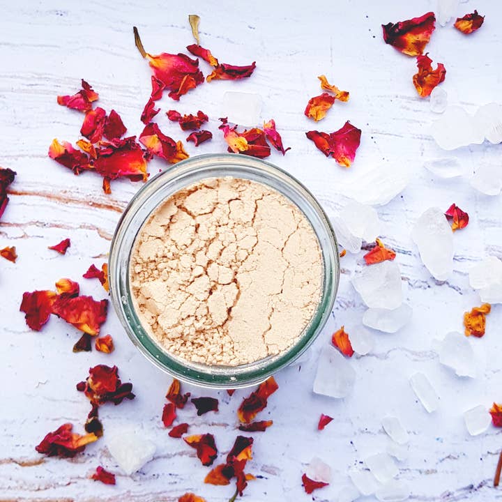 Inhale Botanicals – wholesale Facial cleanser – Clean Slate Gentle Cleansing Grains 35g Jar1