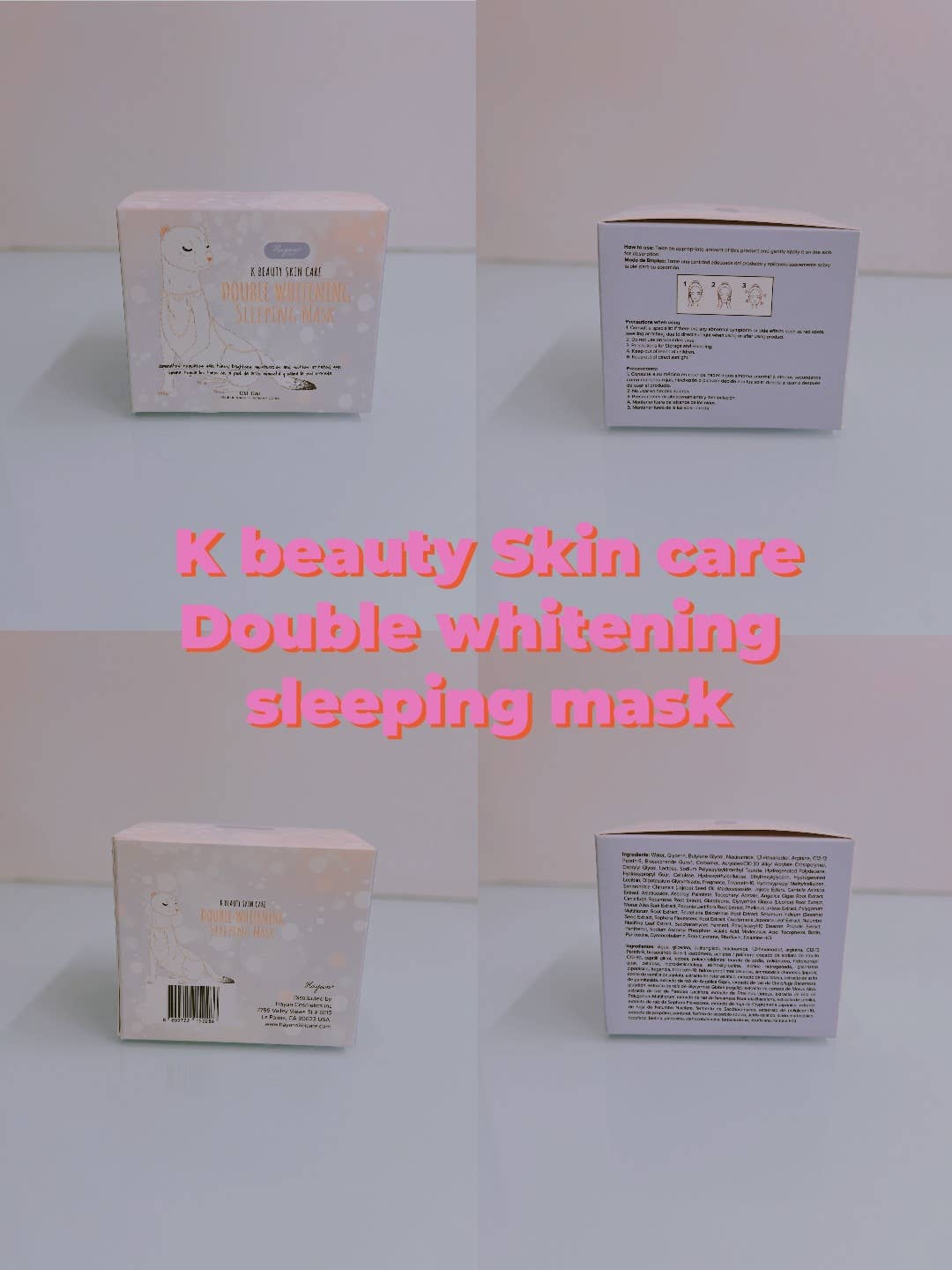 KPurity - Vente Masque pour le visage - Masque de Nuit Double Éclaircissant2