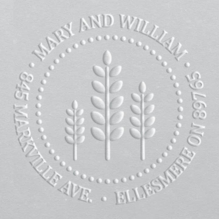 Endereço Embosser - Ação de Graças por atacado de Ladd Stamps