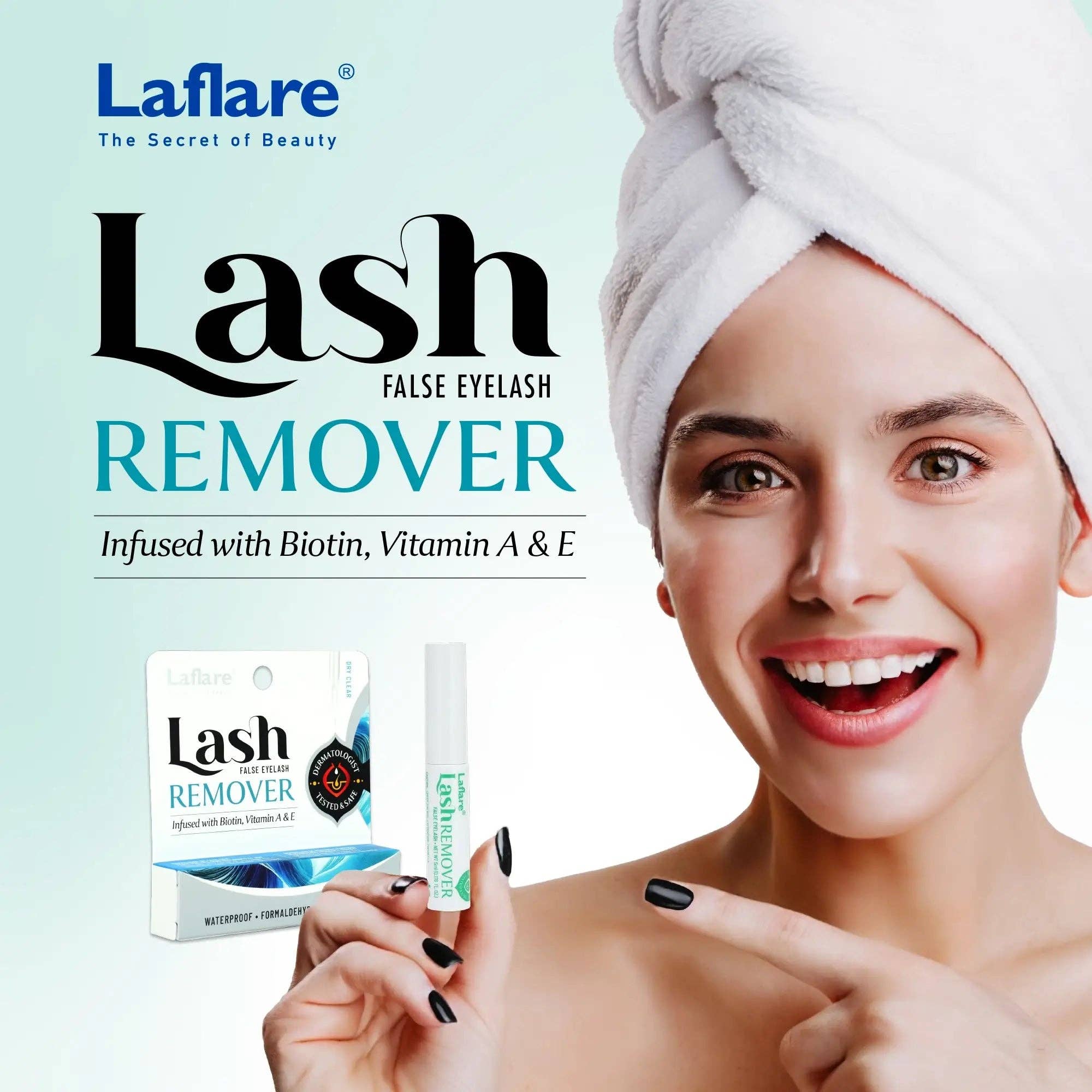 Laflare - Wholesale Eyelash/Brow Serum - Lash Glue Remover for Lash Extensions. 0.6oz / 5ml1
