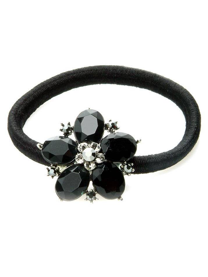 Pônei de cabelo de cristal preto por atacado de Rosie Fox