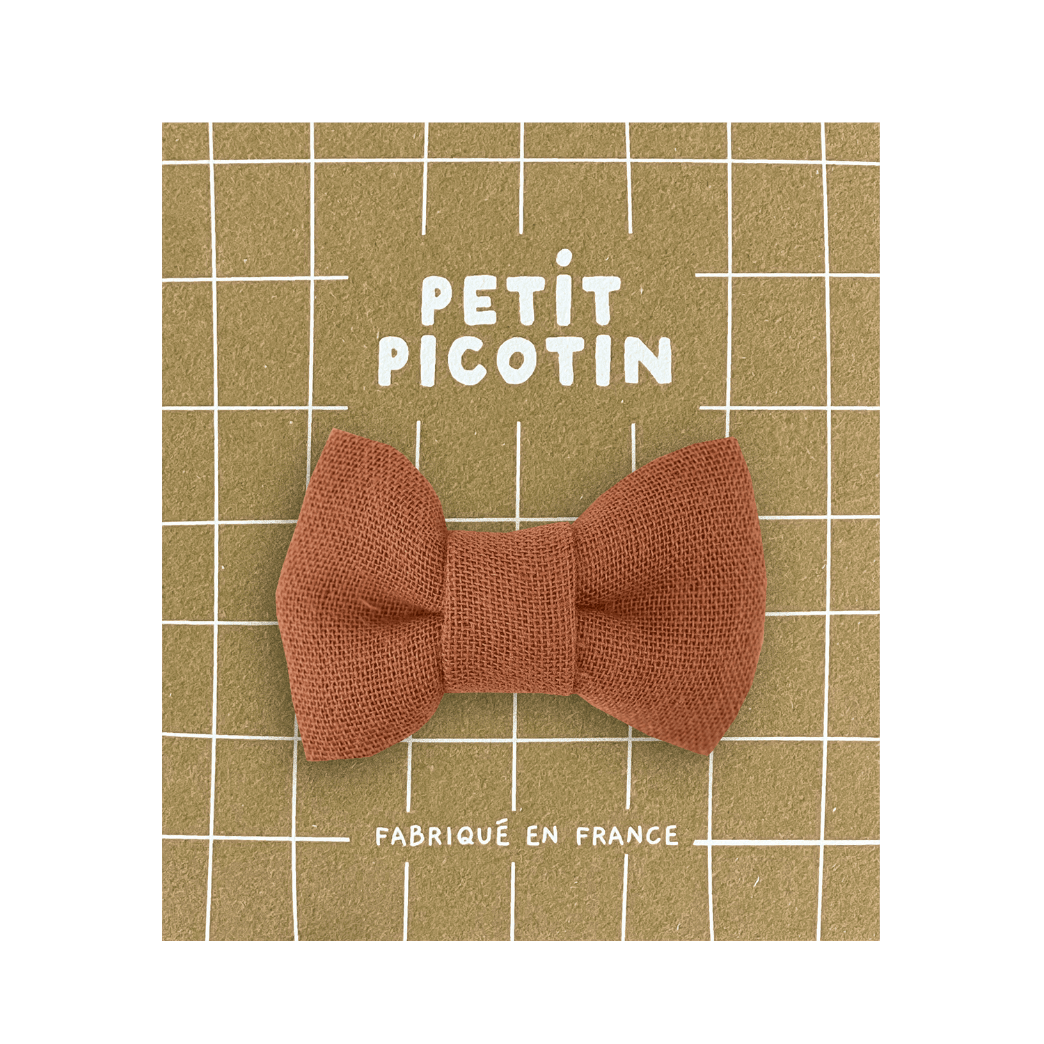 Petit Picotin – Großhandel Haarclip – Kinder – Pernette – Bio-Baumwoll-Haarspange mit Klickverschluss oder Krokodilklammer3