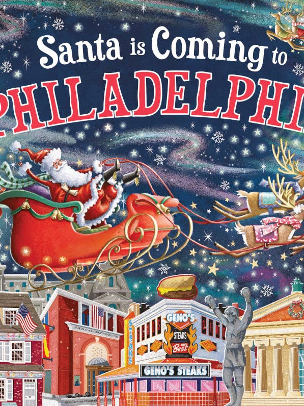Santa Is Coming to Philadelphia for wholesale by Sourcebooks