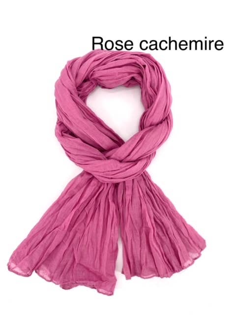 Maison Unik Accessoires - Wholesale Scarf - Unisex - Plain Cheche Scarf 100% Cotton - Unisex - 54 colors17