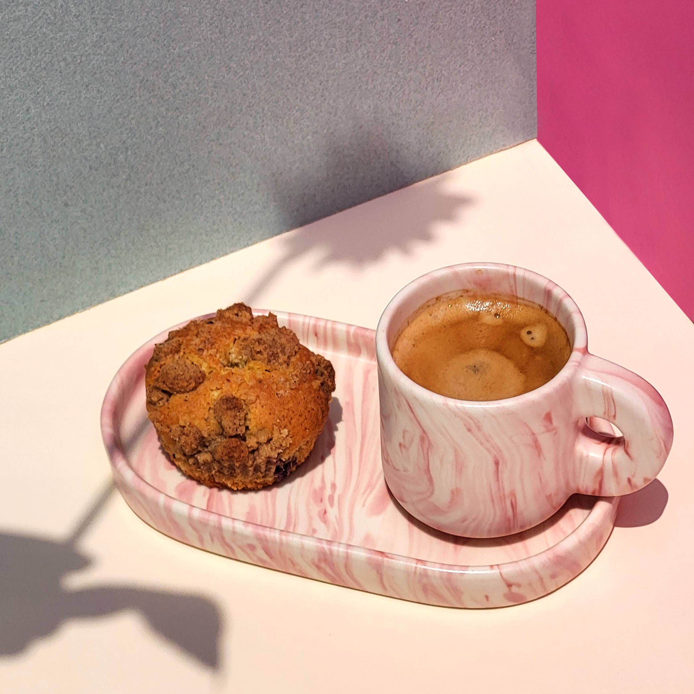 Pó de Barro - Wholesale Decorative Tray - Tray Marble Pink4